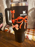 Red ribbon tumbler