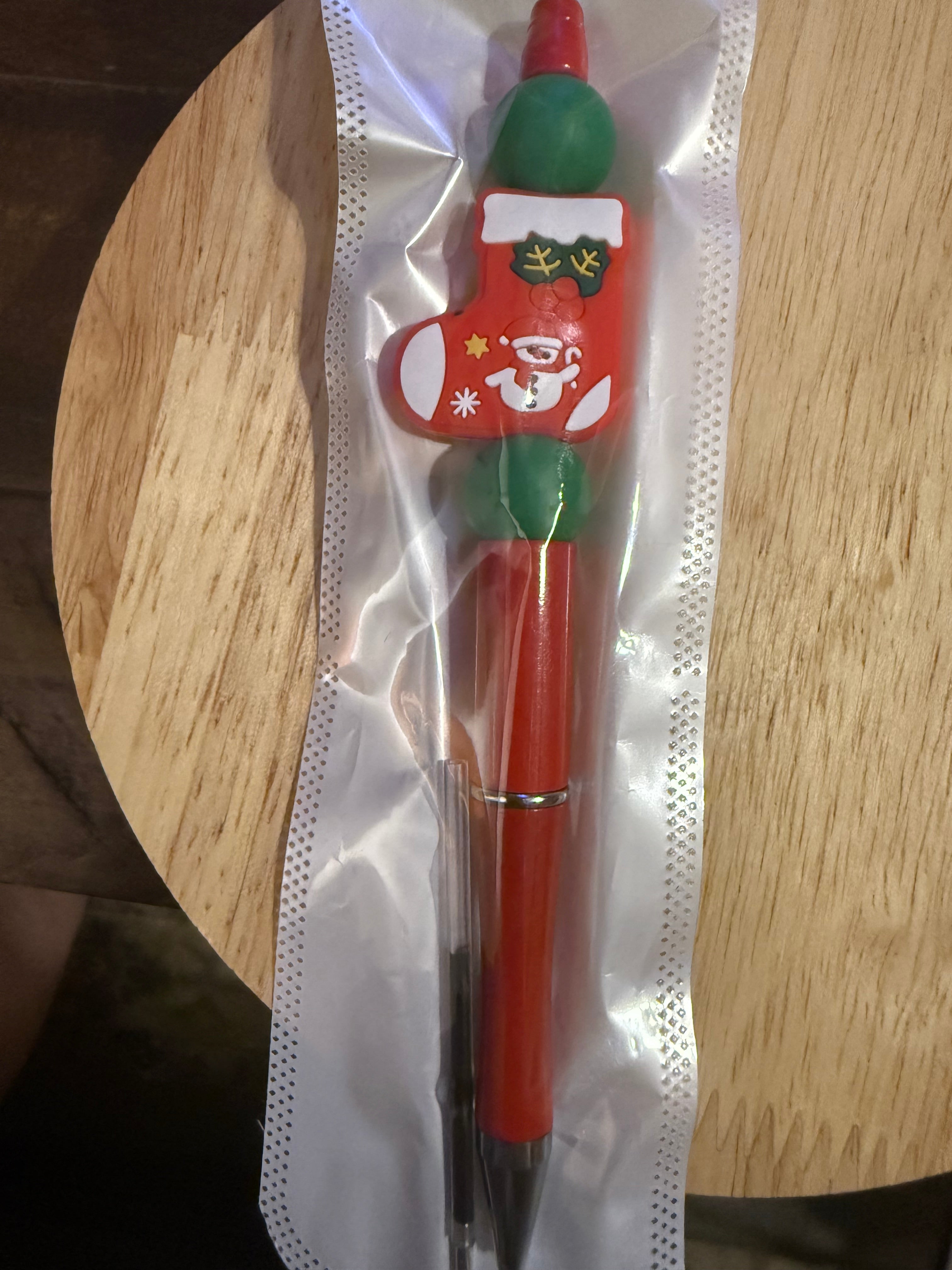 Christmas stocking pen