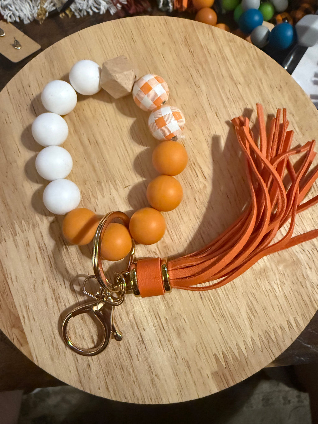 Wristlet keychain