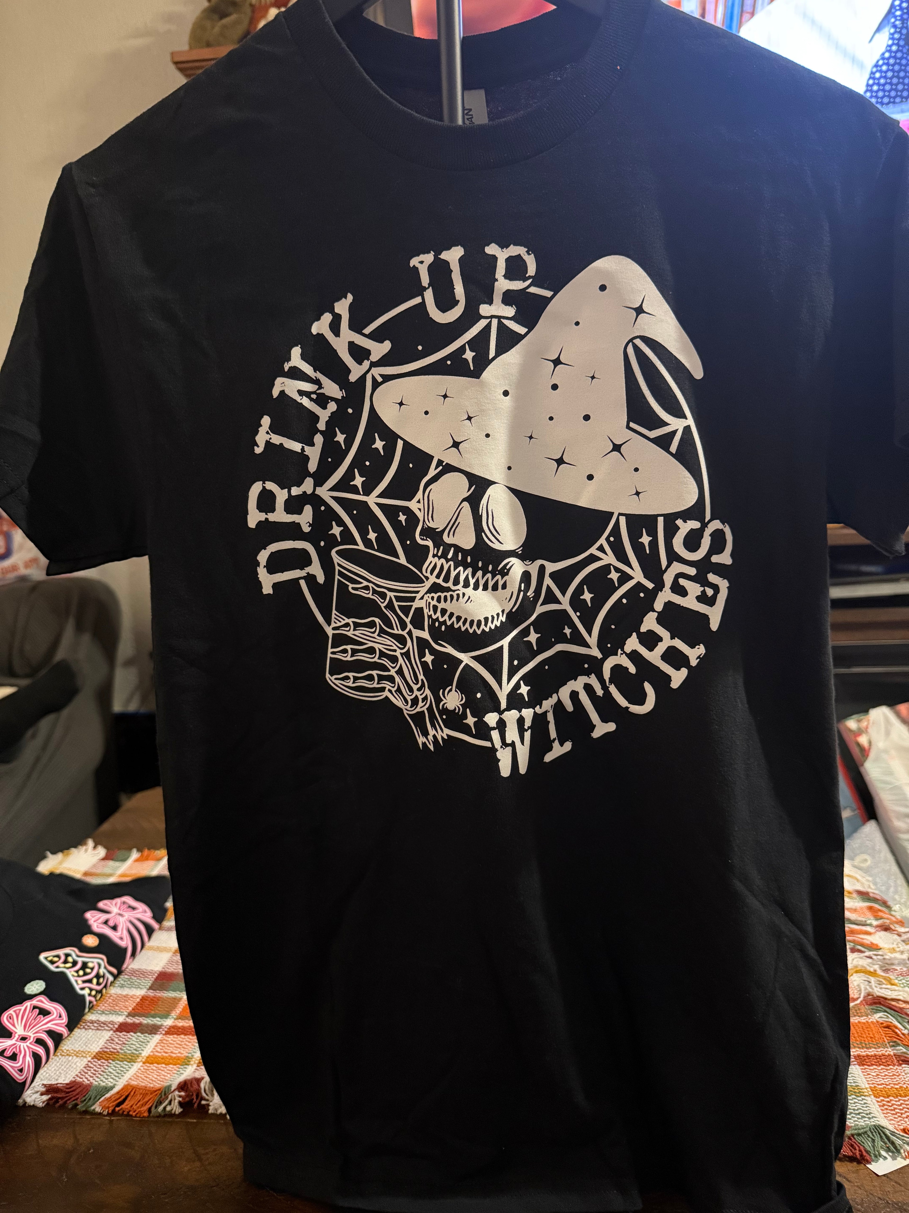 Drink up witches tee