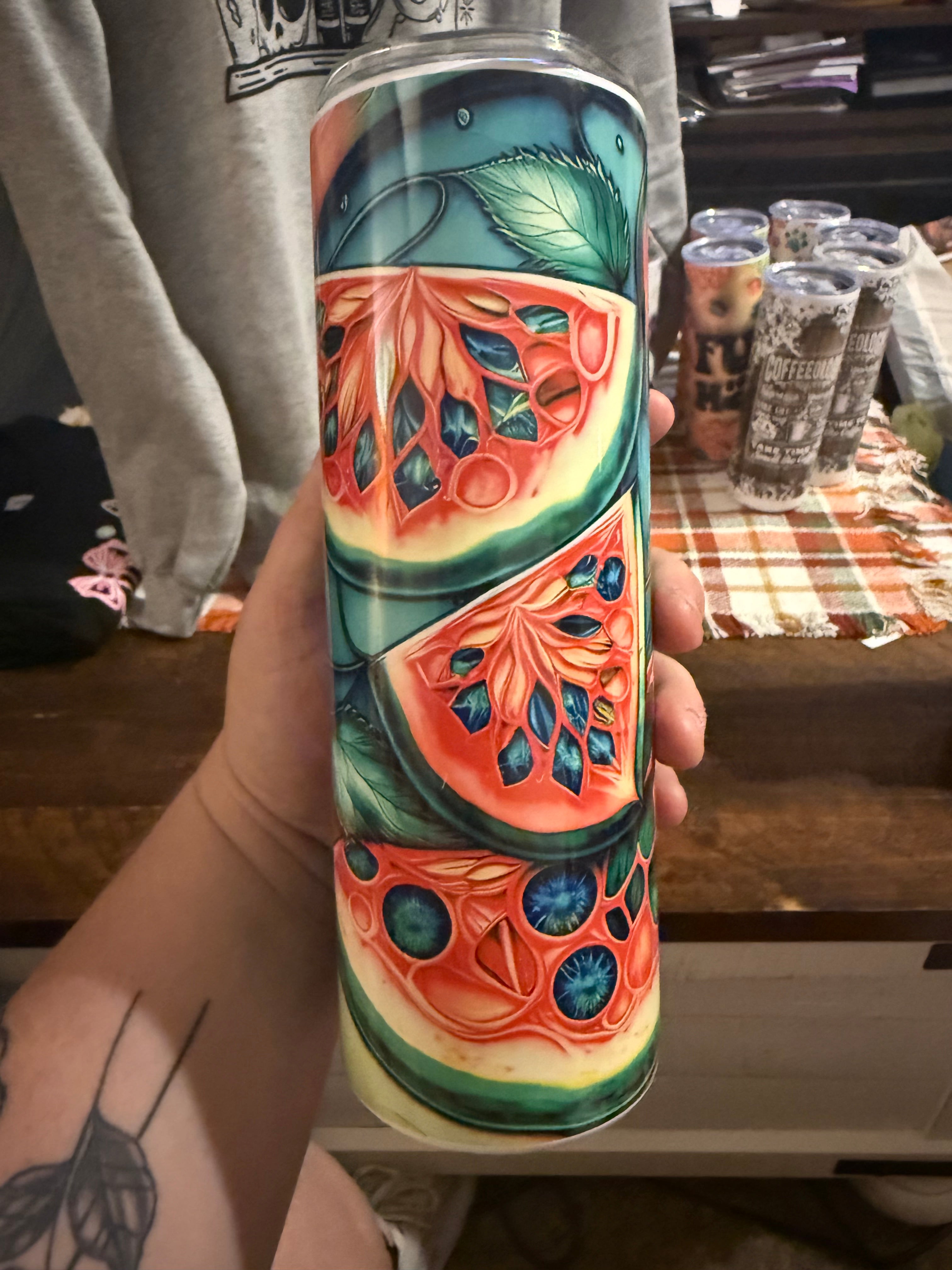 Watermelon tumbler
