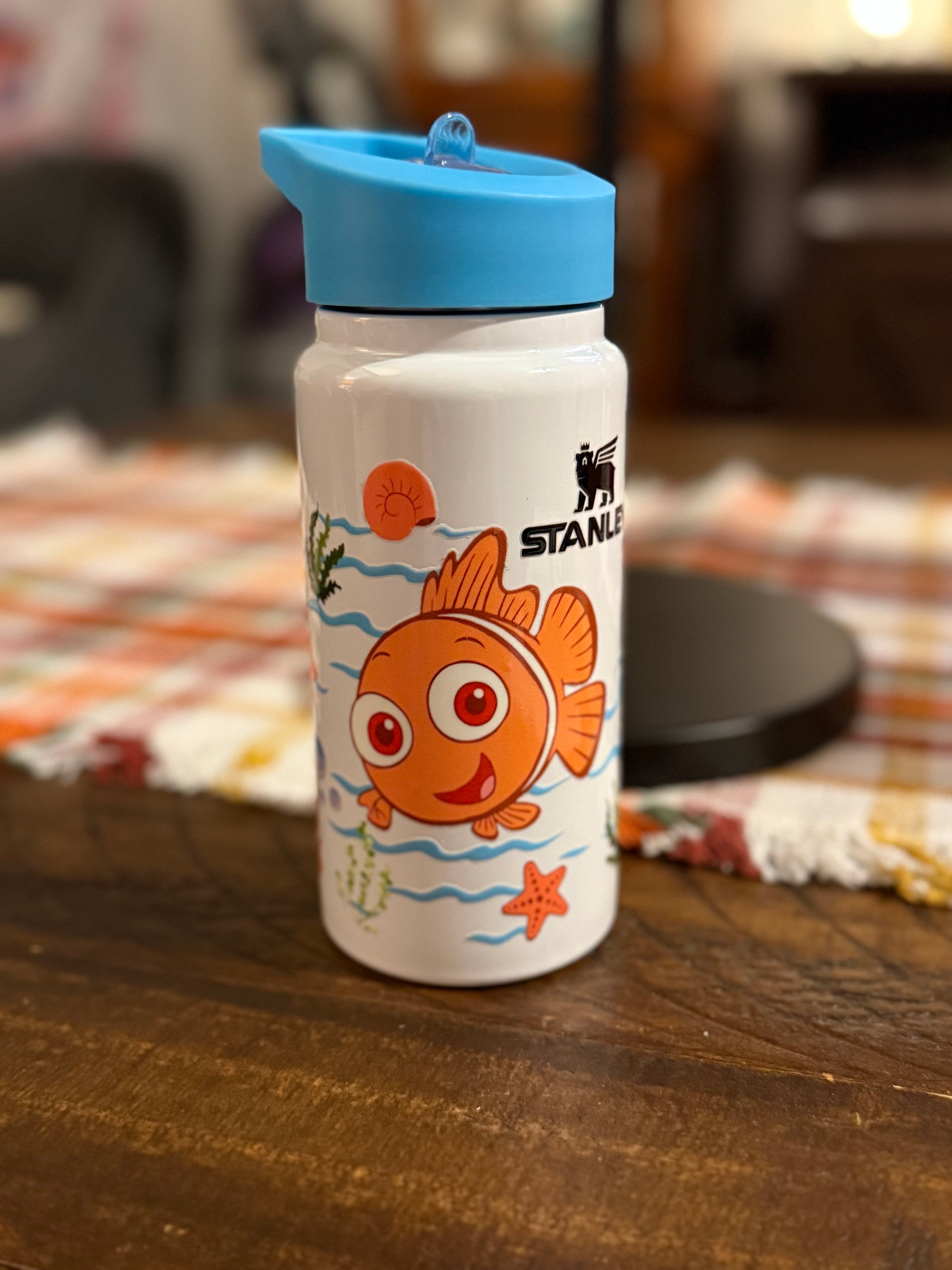 Inspired kids water bottle