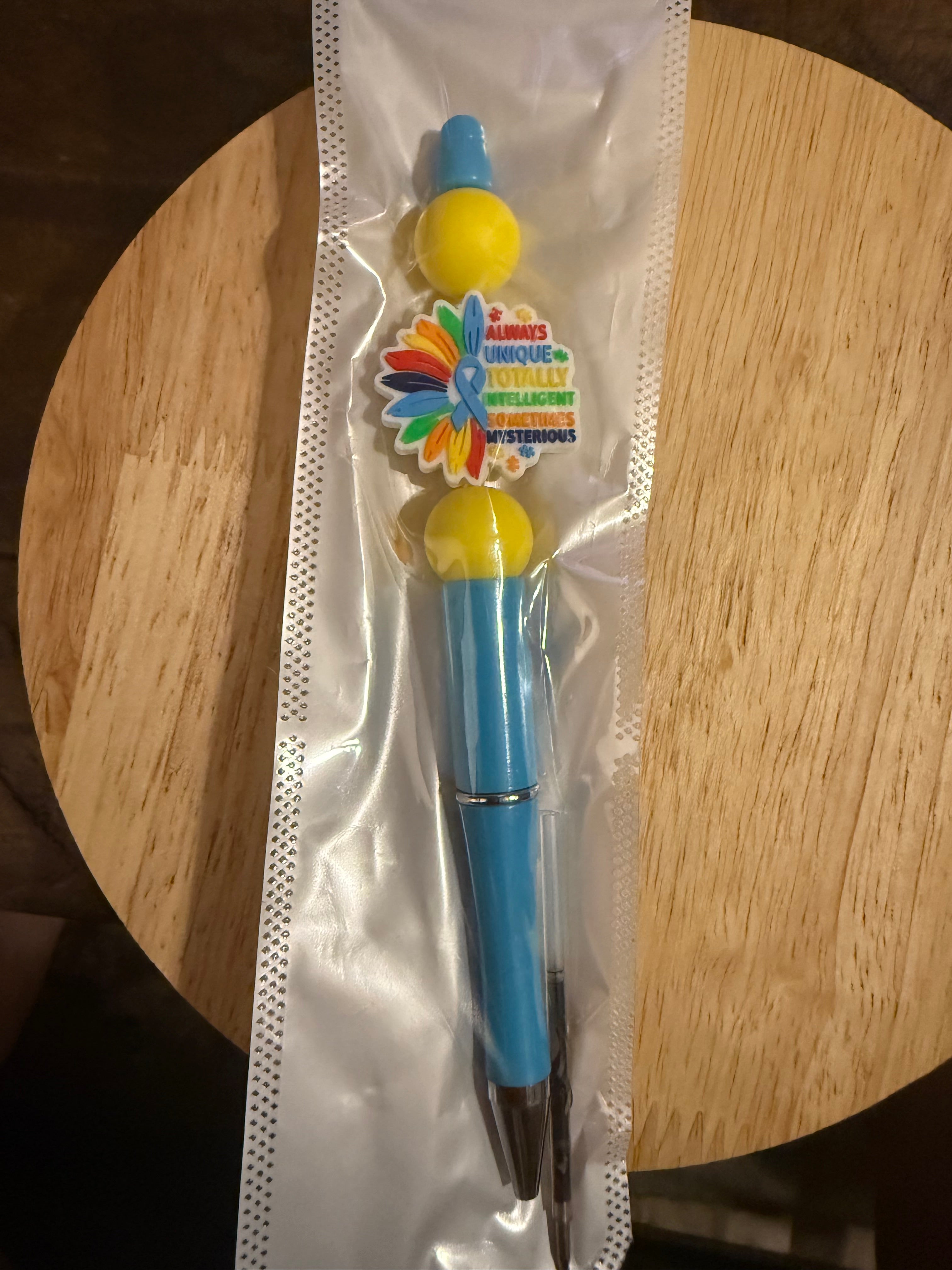 Autism awareness pen