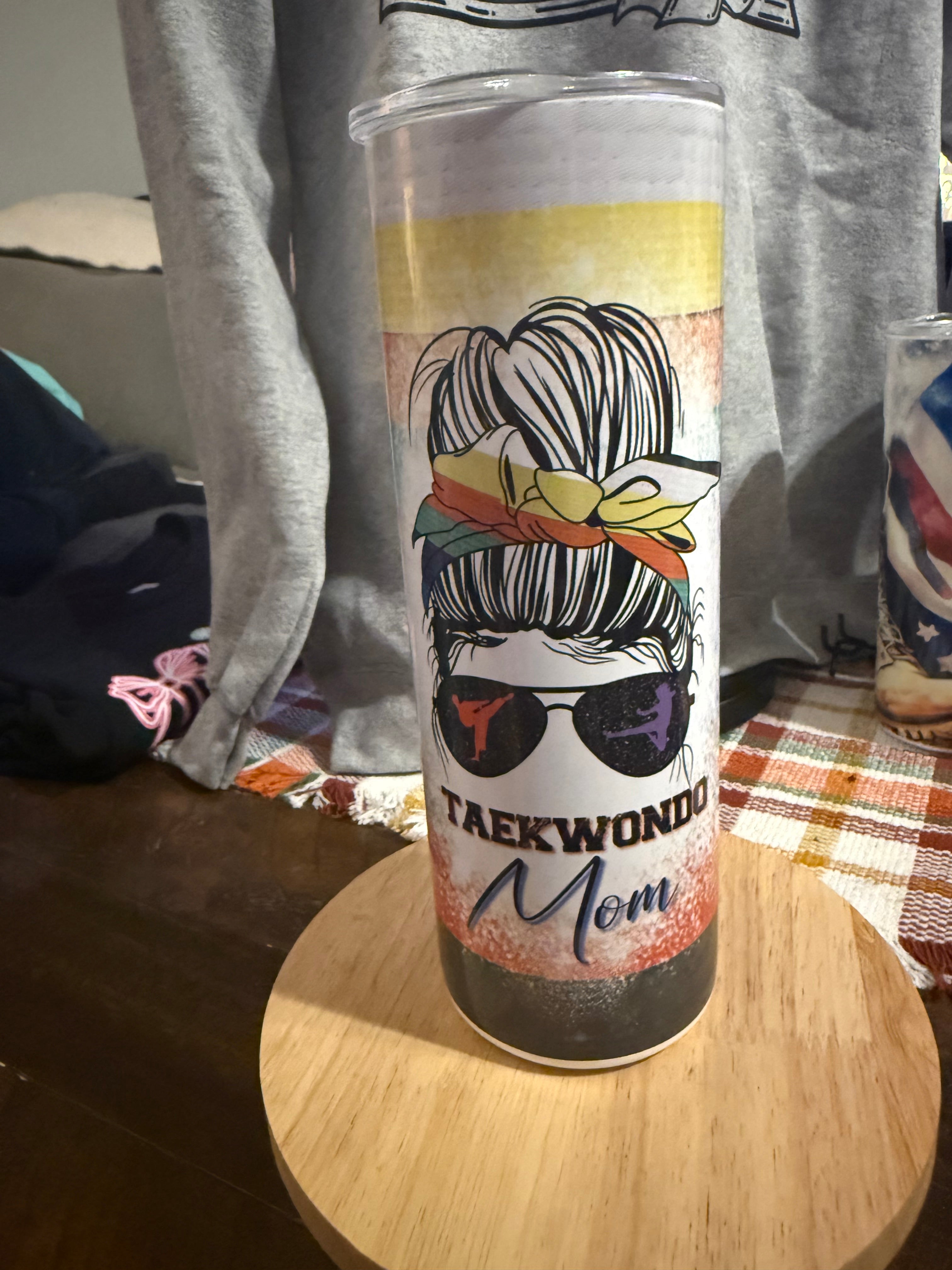 Taekwondo mom tumbler