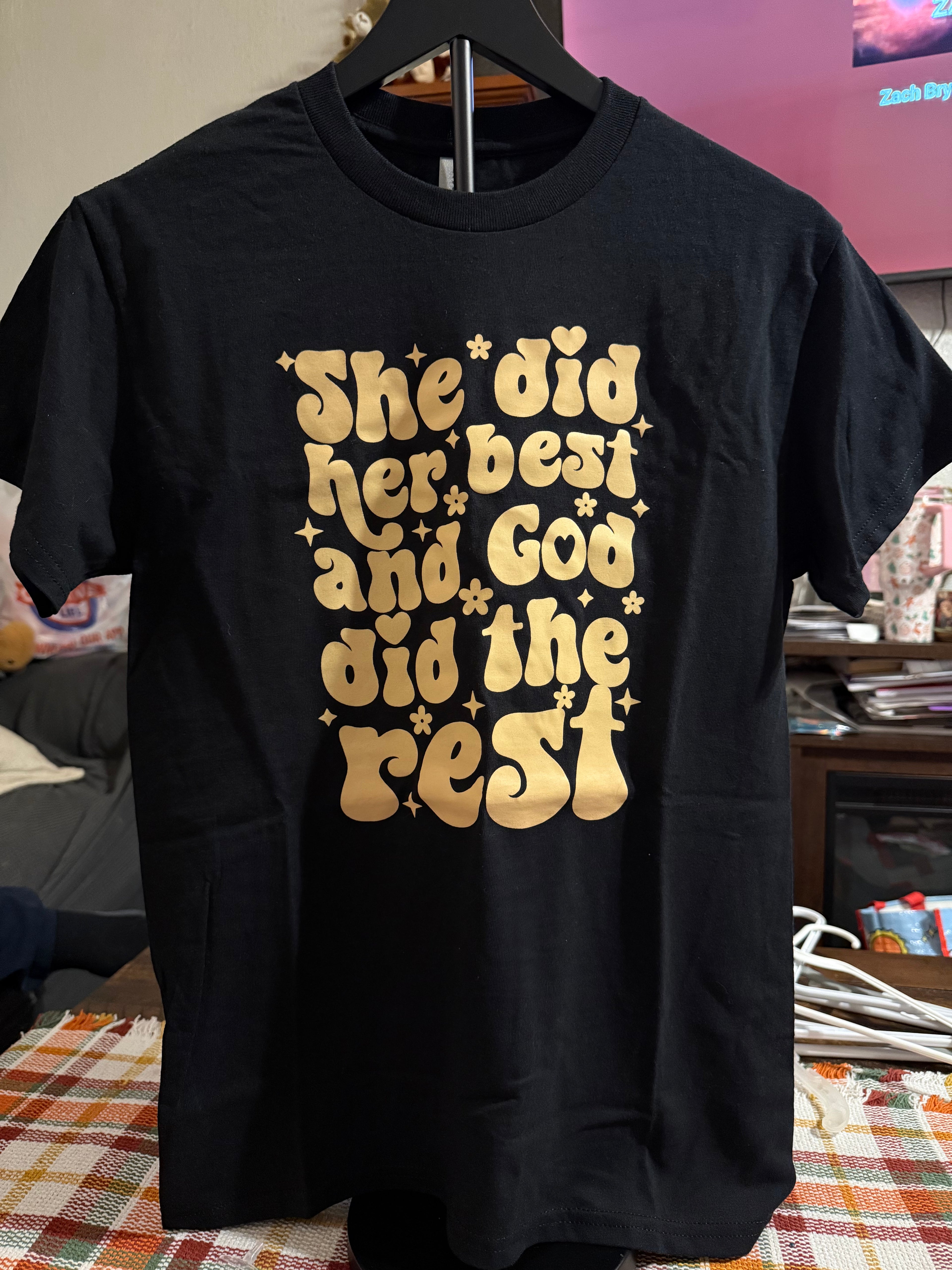 She did her best