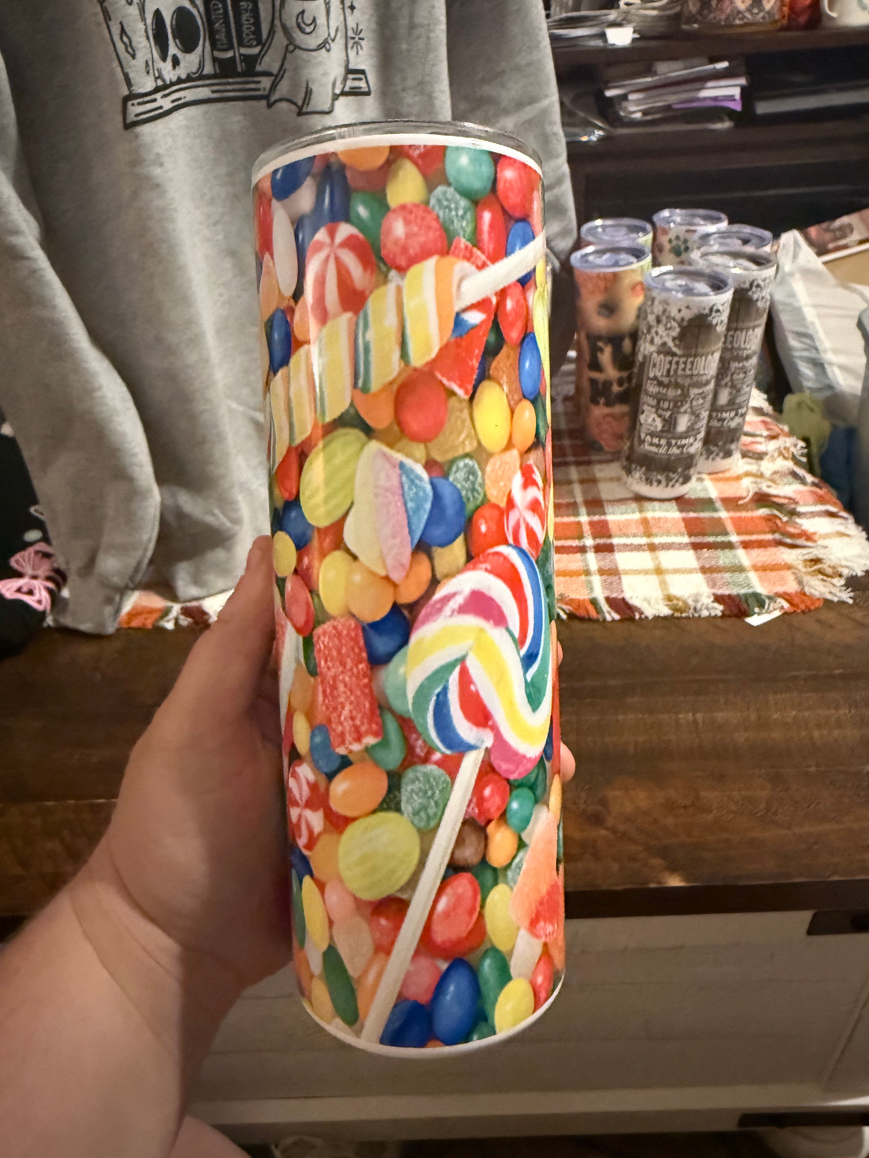 Candy tumbler