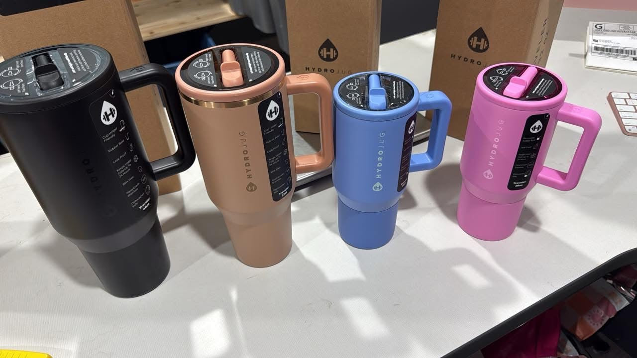 Hydrojug tumblers